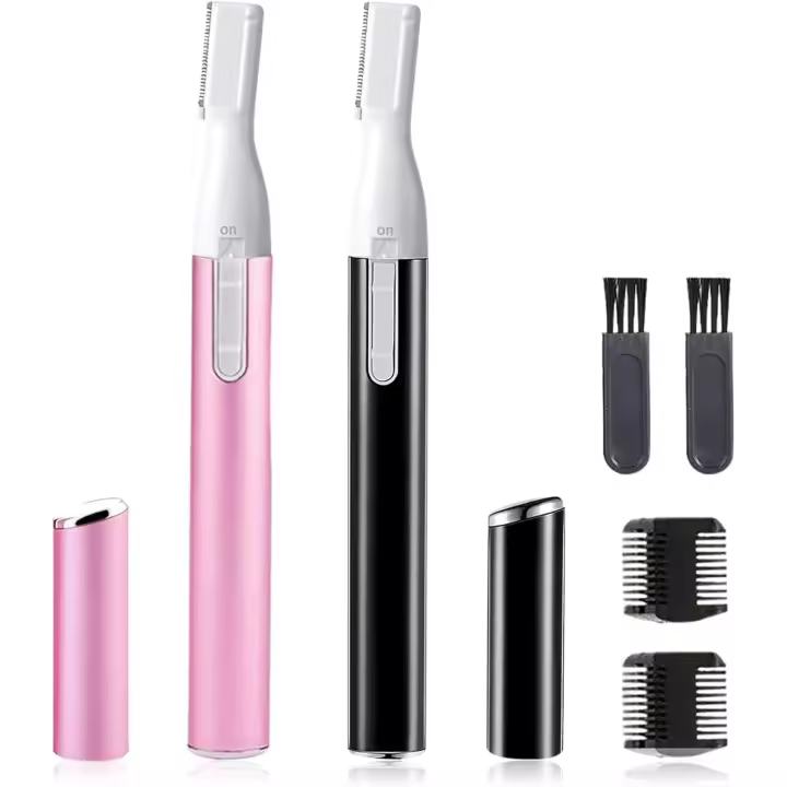 Recortador eléctrico de Cejas para Mujeres y hambres, mini depiladora para bikini y facial, removedor para diversas áreas del cuerpo: Barbilla, melocotón, labios - 1