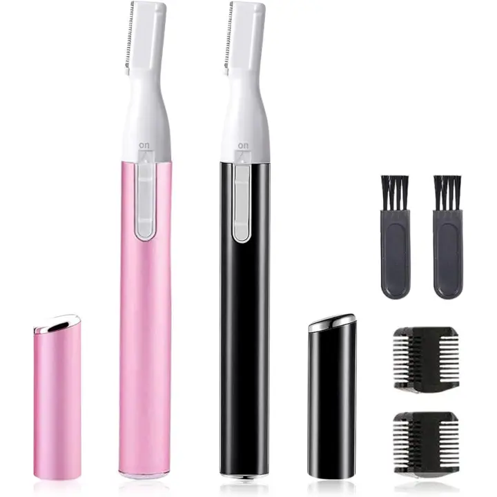 Recortador eléctrico de Cejas para Mujeres y hambres, mini depiladora para bikini y facial, removedor para diversas áreas del cuerpo: Barbilla, melocotón, labios - 1