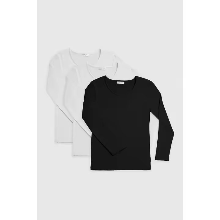 Ysabel Mora - Pack de 3 camisetas térmicas manga larga hombre - 1