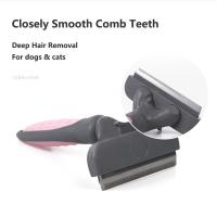 Cepillo De Peluquería Planet Pet Para Perros Y Gatos Lado Doble Para Desplumado Y Rascar Cepillo De Subcapa Ancho Extra Con Plástico Azul - details 9