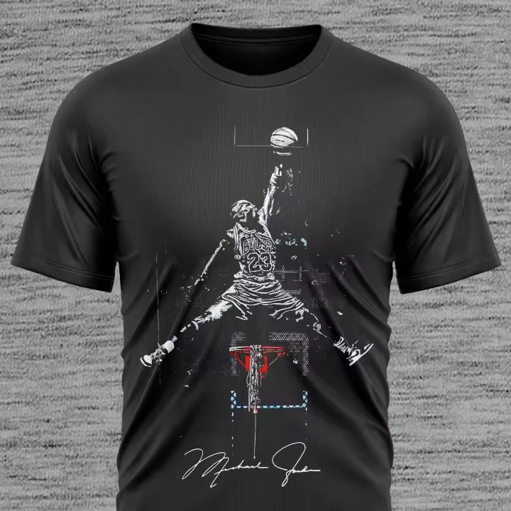 Camiseta 100% algodón estampada Michael LA FACTORIA - 1