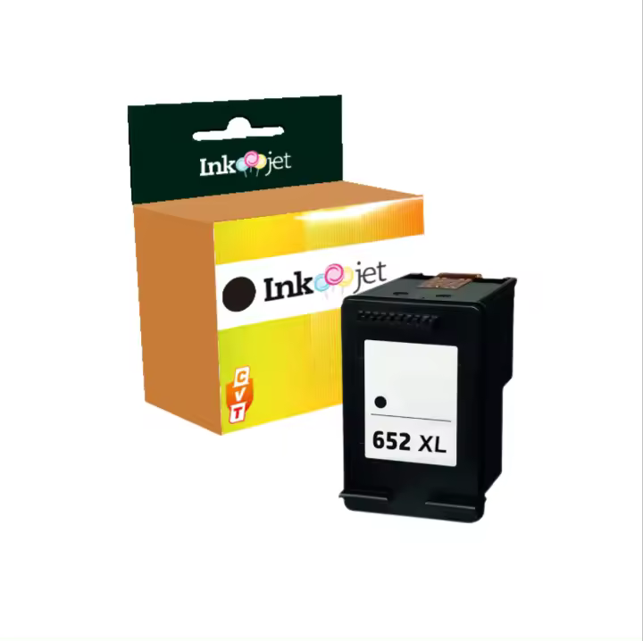 Compatible HP 652XL / F6V25AE Negro Cartucho de Tinta - 1
