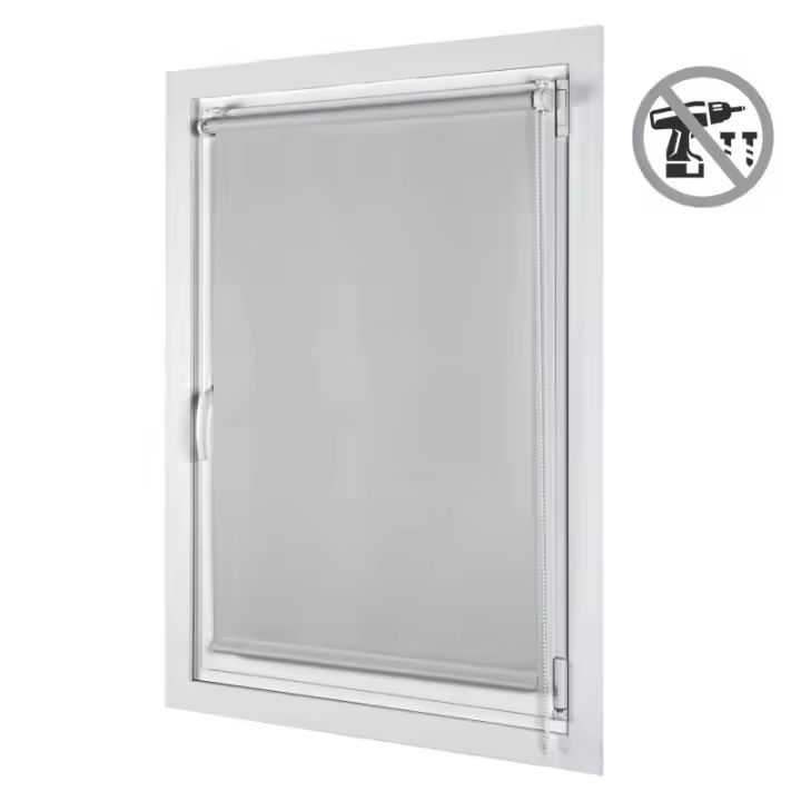 STORESDECO Estores Opacos Easyfix, 100% Opaco,  Fácil Instalación, Estores Enrollables Sin Taladrar, Aportan Oscuridad, Cortinas Dormitorio y Cortinas Salón Premium para una Privacidad Total - 1