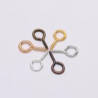 200pcs Agujas Para Ojos Pequeñas Y Miniatura Doradas Con Gancho Y Tornillo Herrajes Para Joyería DIY Accesorios Metálicos Para Creación De Joyas - details 5