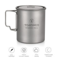 Tomshoo Taza De Camping De Titanio 750ml Duradera Para Exteriores Utensilios De Turismo Y Picnic Equipo De Camping - details 7