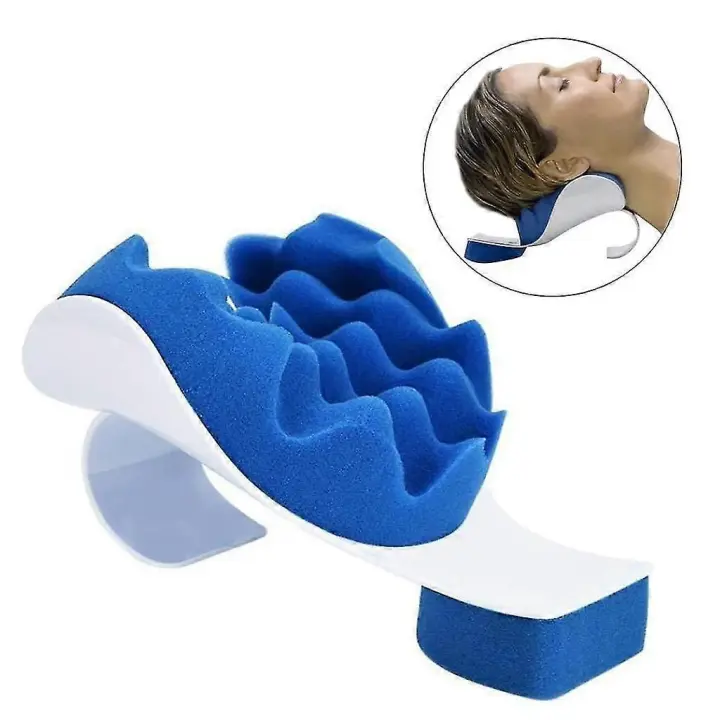 Cojín de masaje para Cuello y habomros, almohada para aliviar el color, almohada de viaje con soporte para Cuello y habomros - 1