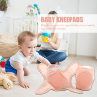 Protector De Rodilla Para Bebé 1 Par Almohadillas De Rodilla Y Codo Para Bebé Guantes De Protección Para La Infancia Unisex - details 1