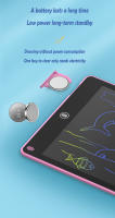 Tablet De Escritura LCD 8.5 Pulgadas Tablero De Dibujo Educativo Para Niños Regalos Para Cumpleaños Acción De Gracias Halloween Pascua Navidad - details 14