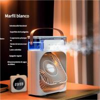 Nuevo ventilador eléctrico de cinco orificios con humidificación por pulverización de enfriamiento, ventilador de aire acondicionado de escritorio para dormitorio de estudiantes y hogar, ventilador de aire acondicionado de alto viento - details 1