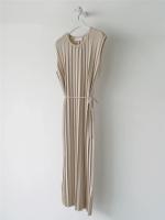 Vestido De Punto REALEFT 2025 Para Mujer Estilo Casual Cuello En V Midi De Pierna Larga Con Abertura Lateral Y Cintura Alta - details 7