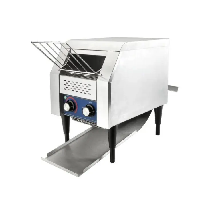 Lacor 69065 -Tostadora eléctrica de Cinta transportadora, 1340 W, Acero Inoxidable [Clase de eficiencia energética A++] - 1