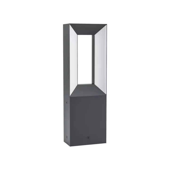 Eglo Riforano Lámpara sobremuro LED 2 luces aluminio negro Luz Blanca Cálida 3000K 1100LM IP44 2X5W - 1