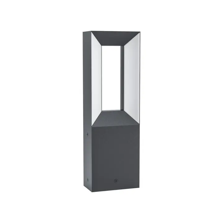 Eglo Riforano Lámpara sobremuro LED 2 luces aluminio negro Luz Blanca Cálida 3000K 1100LM IP44 2X5W - 1