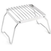 Soporte De Estufa De Acero Inoxidable Para Camping Portátil Y Plegable Mini Juego De Barbacoa Relleno De Tenedor Para Sopas Y Platos - details 4