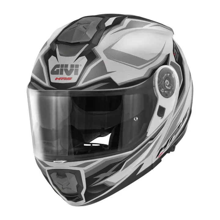 Casco Modular Givi X27 Dimension Titanio Plata - 1