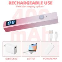 Mini Linterna Portátil Secador De Uñas LED UV Para Gel Pólipos De Uñas Lámpara De Secado Rápido USB Herramientas De Arte De Uñas Para Salón - details 1