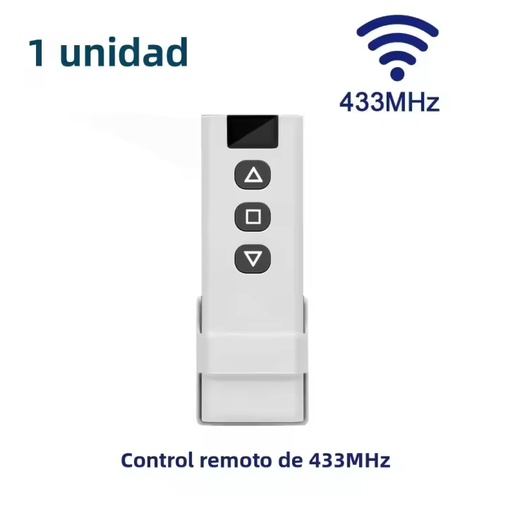 Interruptor De Cortina Inteligente WiFi Tuya Control Remoto RF433MHz Para Aplicación Smart Life Compatible Con Google Home Alexa - 1