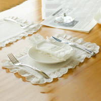Mantelones De Encaje De Algodón Suave Para Comida Decoración De Fiesta Regalo Para Casa De Amistad Estilo Japonés Rectangular - details 2