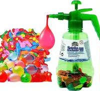 LILI HOME Pulverizador para Llenar Globos de Agua ( incluye 100 Globos ) Y más juegos para elegir. Este dispositivo te permite llenar globos de agua de manera rápida y eficiente, proporcionando más tiempo para la diversión y menos tiempo para la prep - details 1