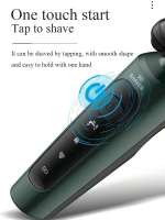 Afeitadora Eléctrica 9D Para Hombres Recargable Impermeable Trimmer De Rotación Para Uso Seco Y Húmedo Batería Recargable - details 8