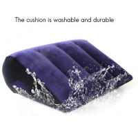 Almohada De Viaje Inflable Multifuncional Soporte Lumbar Yoga Rectangular Almohada De Aire Para Posiciones De Descanso - details 4