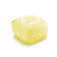 Cepillo De Baño Para Mascotas De Silicona Suave Masajeador Con Gel De Ducha Herramienta De Limpieza Para Perros Y Gatos Suministros De Peluquería - details 5