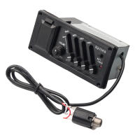 Unidad De Pre-Amp Y EQ Para Guitarra Acústica Piezo 7545R Accesorio De Guitarra Cósmica Marca NoEnName_Null Origen China - details 1