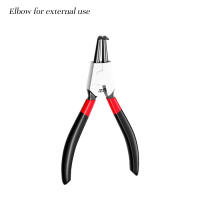 Aguja De Anillo Snap 9'' Herramienta De Juego Interno/Externo Para Reparación Eléctrica Pinzas Curvas/Directas De Alta Resistencia - details 8