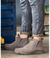 Botas De Trabajo Con Punta De Acero Anti-Pinchazos Indestructibles Para Hombre Zapatos De Seguridad Para Exteriores - details 2