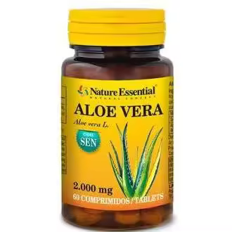 Nature Essential Aloe Vera 2000 mg con Sen 60 Comprimidos - 1