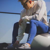 Pantalones De Fitness Para Hombre Verano Transpirables Pantalones Deportivos Casuales Ajustados Con Cierre De Cremallera Y Punta Pequeña - details 4