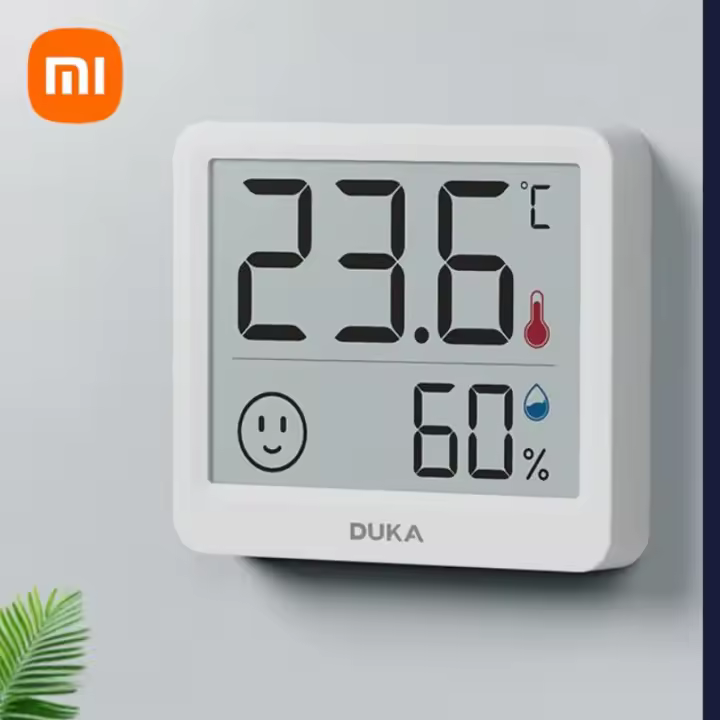 XIAOMI DUKA Medidor De Temperatura Y Humedad Digital LCD De 2.5 Pulgadas Estación Meteorológica Interior Sensor Mini - 1