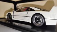 FERRARI F40 1987 SULTÁN DE BRUNÉI BLANCO 1:18 KK-SCALE - details 12