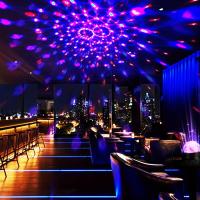 Lámpara De Escenario RGB Rotativa Y Estroboscópica Activada Por Sonido Disco Ball Para Fiestas De Cumpleaños Bodas Y Danzas En Casa Decoración De Habitaciones - details 3