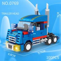 Nuevos Bloques De Construcción Ciudad Serie 8/1PCS Autobús Escolar Camper Camión Ambulancia Modelo Juguetes Educativos Para Niños Regalo Para Niños - details 2