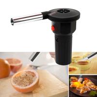 Aluminio Soplador De Aire Eléctrico Para Barbacoa Herramienta Portátil Para Parrilla Picnic Camping Resistentes Al Calor - details 1