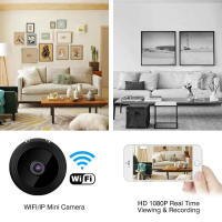 Cámara Mini A9 WiFi Inalámbrica 1080p Grabadora De Voz Para Seguridad Doméstica Y Vigilancia Cámara De Video Full-HD Con Tarjeta MicroSD Compatible - details 3