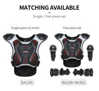 Chaleco De Protección Motocross Para Niños BARBOK Vestido De Armadura Reflector Nocturno Universal Para Niños Materiales PE Y Nylon - details 13