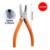 Aguja De Corte Plástica Con Punta CR-V Doble Cara Para Eliminar Residuos De Fundición Herramienta De Corte Con Abrazaderas De Acero Cromo Vanadio De 4/6/8/10mm - details 12