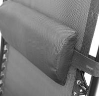 Miramax-silla Tumbona Con Reposabrazos,Tumbona Reclinable con Respaldo y Reposapiés Comfort,Tumbona Relax Plegable Multi-Posiciones,Gris Oscuro - details 4