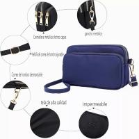 Bolso bandolera para Mujer, Bolso Cruzado de Nailon multiuonal impermeable con Correa de hombro ajustable - details 1