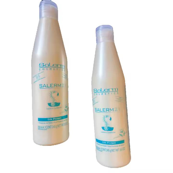 SALERM COSMETICS ACONDICIONADOR DE PROTEINA DE SEDA SALERM 21 B5 ( pack 2 unidades) 250 ml / 8,6 oz - 1