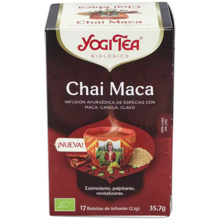 Yogi Tea Maca Chai Organic 17 Bolsitas - 1