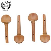 M MBAT 4Pcs Tuners De Violín Jujube Madera Para Instrumentos De Cuerda Accesorios De Violín Partes De Repuesto 4/4 Fiddle - details 0