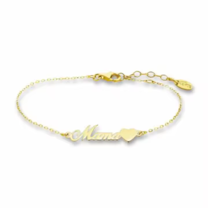 Pulsera Lotus Silver Sra. Corazón Mama Dorada LP3234-2/2 - 1