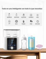 Calentador Y Esterilizador De Botellas Para Bebé 8 En 1 Con Temporizador Para Leche Materna O Fórmula Ajuste Para 2 Botellas Material P.P. Enchufe Europeo - details 6