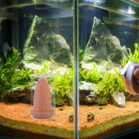 Cubo De Reproducción Para Angelfish Incubador De Camarones Cono De Arcilla Cerámica Juego De Decoración Para Acuario - details 7