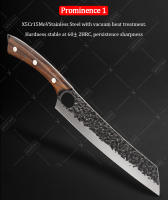 Cuchillo De Cocina Profesional WXCOO Acero Inoxidable Multiusos Para Picar Y Cortar Cuchillo De Chef Forjado a Mano Herramienta De Cocina Ecológica - details 10