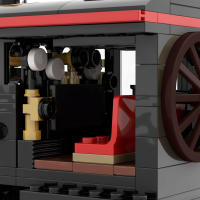 Bloques De Construcción MOC 882 Piezas Jules Verne Tiempo Del Tren Vehículo De Tiempo Regalo Para Adultos Y Niños Compatibles Con Lego ABS Sin Pilas Certificado CE - details 4