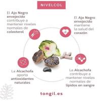 Tongil PACK 3 - NIVELCOL 120 cápsulas Levadura de Arroz Rojo, Fitoesteroles, Policosanol, Alcachofa y Ajo Negro  Mantiene tus Niveles para Reducir el Colesterol - details 2